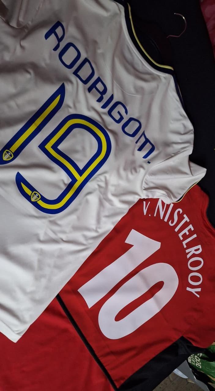 Refreshed old soccer shirts